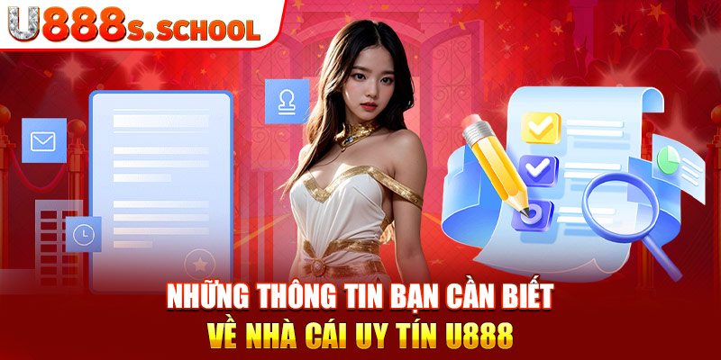 Những thông tin bạn cần biết về nhà cái uy tín u888